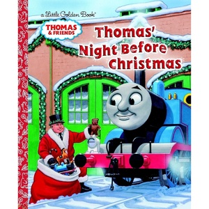 Thomas’ Night Before Christmas (Thomas & Friends) (Little Golden Book)