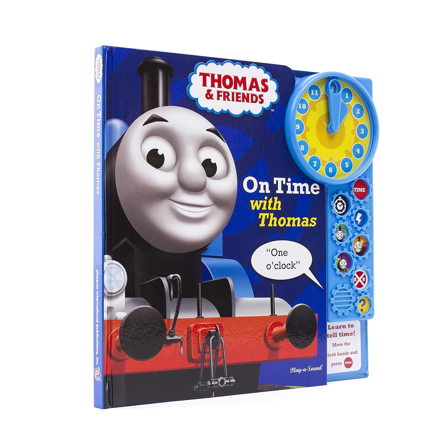 image:imageThomas and Friends On Time with Thomas Learn to Tell Time Sound Book with Interactive Toy Clock PI Kids