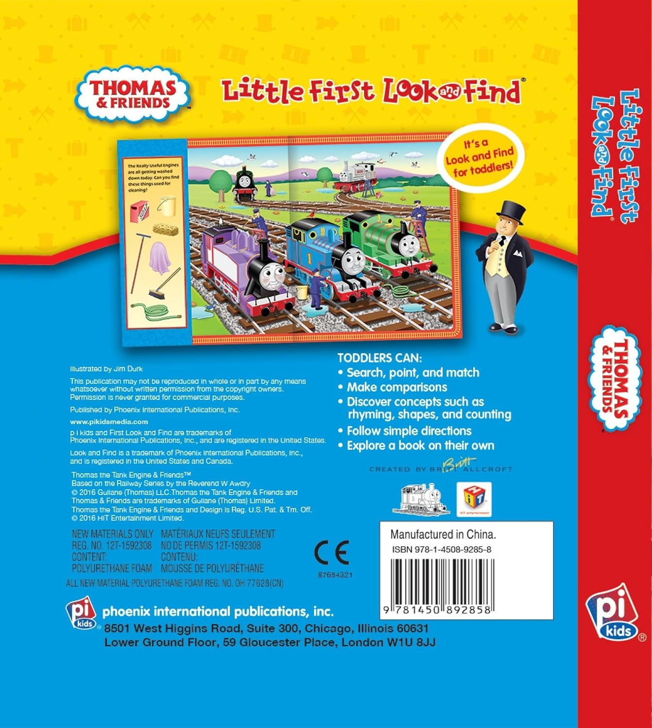 image:imageThomas and Friends Little First Look and Find PI Kids