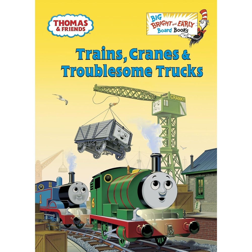 image:imageTrains Cranes amp Troublesome Trucks Thomas amp Friends Big Bright amp Early Board Book