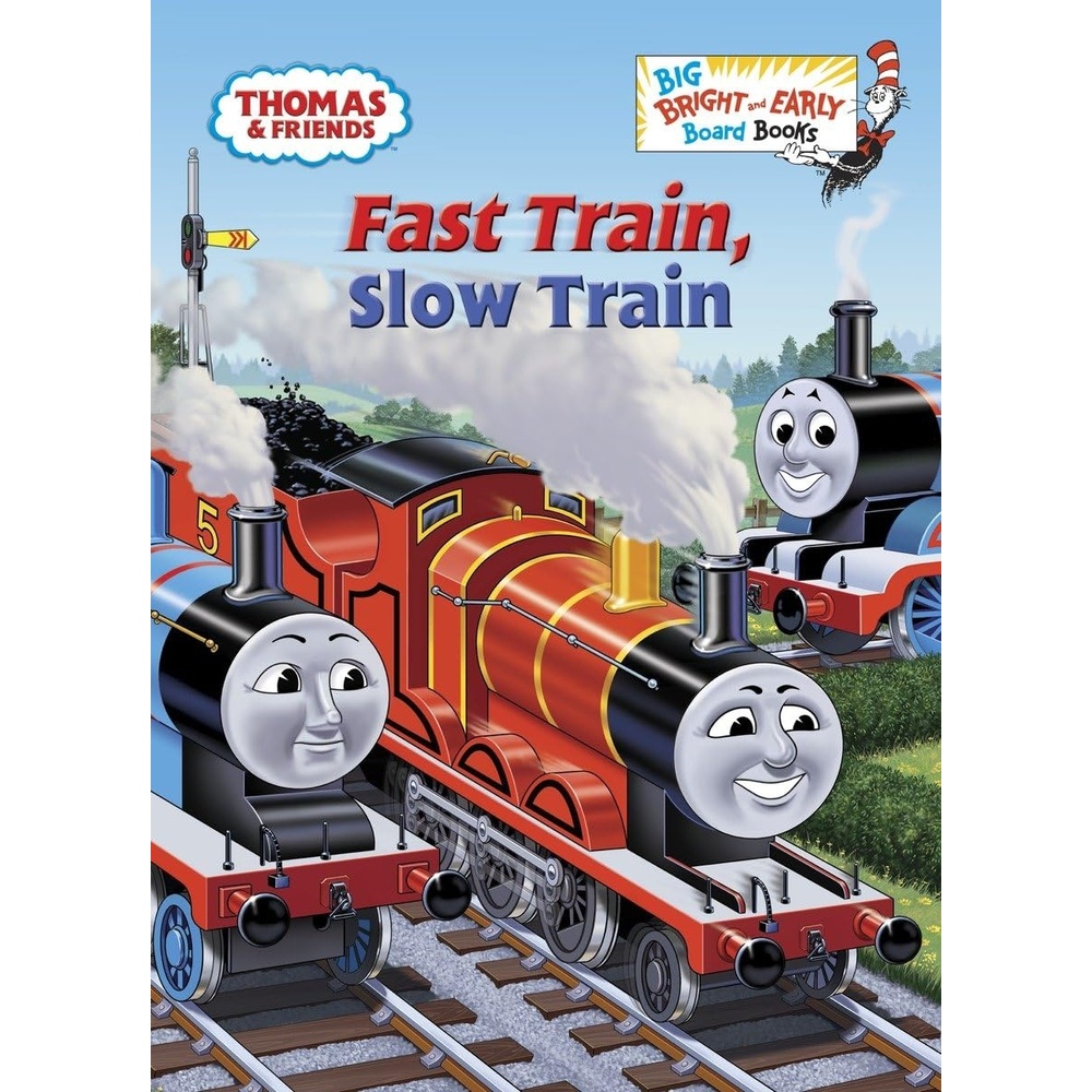image:imageFast Train Slow Train Thomas amp Friends Big Bright amp Early Board Book