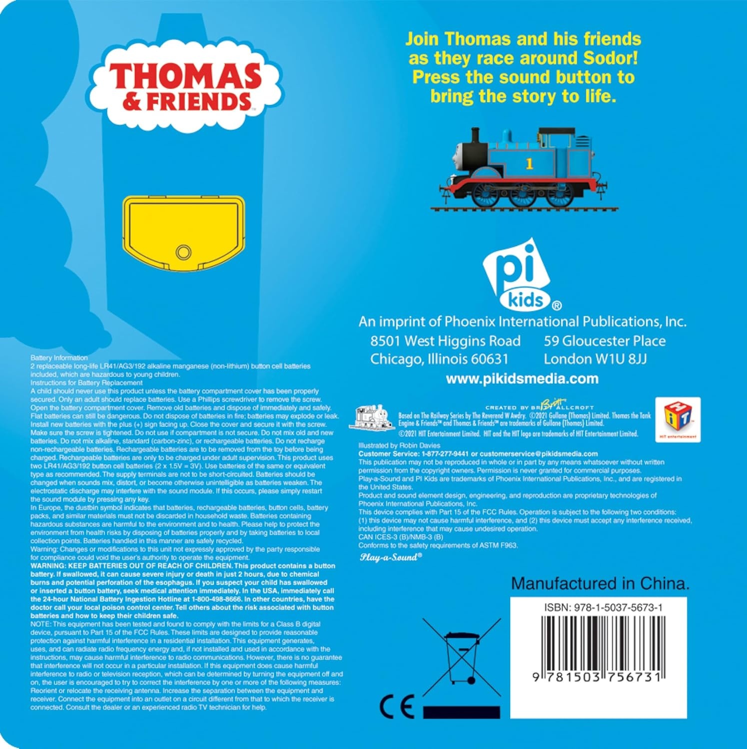 image:imageThomas amp Friends Lets Race Sound Book PI Kids PlayASound